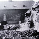 Quelle: Duisburger Forschungen Bd. 38, Abbruch der Stadtmauer an der Marienkirche 1967