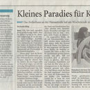 Kleines Paradies für Künstler - Westdeutsche Zeitung - 22.11.2007
