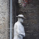 Photo Emilie Nisolle - Bénédiction de la statue de Saint Damien