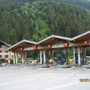 Mautstelle vor der Großglockner-Hochalpenstrasse.