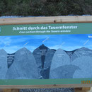 Infotafel an der Hochalpenstraße.