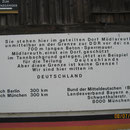 Informationstafel in Mödlareuth.