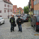 Unterwegs in mittelalterlichen Gassen.