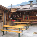 Terrasse vor dem Weiberhimmel.