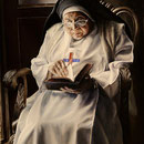 Retrato al óleo de la Reverenda Madre Conchita