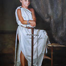 Retrato al óleo