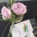 Einladungskarte zur Ikebana-Ausstellung
