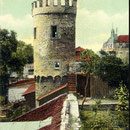 Um 1911 - Westmauer - hier steht heute das Parkhaus am Kaufhof