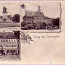 Bild links unten, rechtes Haus Cafe Schneider - ca. 1905