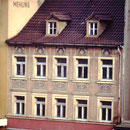 Das nachbargebäude am Rossmarkt 1992