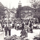 Der Marktplatz mit Blick Richtung St. Johannis
