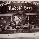 Metzgerei Geeb um 1938