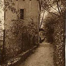 Stadtturm am Unteren Wall (steht heute wieder in alter Pracht) um 1920
