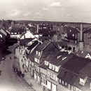 Bauerngasse, vermutlich vom einstigen Feuerwehrturm neben dem Zeugahus aus fotografiert