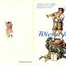  Einladung zum SKF Wiesenfest 1954. Vorder- u. Rückseite. © SKF Group