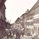 Blick von der Johanniskirche zum Marktplatz
