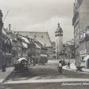 Zeughaus mit Metzgergasse ca. 1909