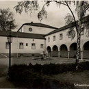 Das Gebäude in den 1930er-Jahren kurz nach Eröffnung des Ernst-Sachs-Bades