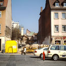 Die Baulücke des ehemaligen "Quickschuh" wird geschlossen - 2004