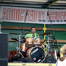 Auftritt mit seiner Band auf der Höfetour