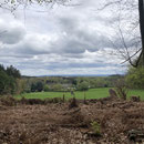 Blick auf den Hof ( Gut Grenzhof ) 
