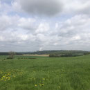 Blick von Heistern auf Weissweiler 