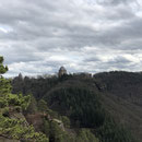Blick auf die Burg Nideggen