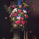 Das große Blumenbild, 90 x 120 cm, 1981, Öl/Tempera, Mischtechnik