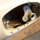 Porsche 911 SC 3,0/Tankmulde