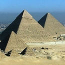 Pyramiden von Gizeh.