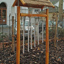 Klangspiel mit Reetdach - Luisengärtchen in Bonn Godesberg