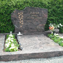 Doppelgrab Aurindi neuer Friedhof Sachsen
