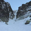 Kolový Štít approach gully.