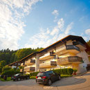 Im ersten Stock dieses Hauses befindet sich die Wohnung "Südblick"