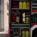 Gr. 6 mit Schadstoffausrüstung, Schaum Zubehör, Feuerlöscher, Schlauchpaket 30m