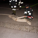 2x15m C, C-Mehrzweckstrahlrohr, und Paketband beim entpaken