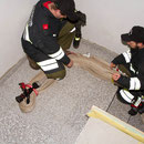 30m C (Privat) mit Hohlstrahlrohr in Stiegenhaus