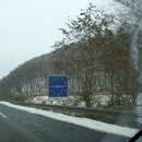 20.12.2009: Wir überqueren die Grenze zu Deutschland