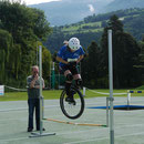 WM 2012 in Brixen: Lea Schulte beim Hochsprung (48 cm)