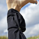 Yogahose mit Umschlagbund