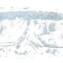 brille - druck auf papier - 30 cm x 40 cm 