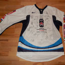 signiert von der ganzen Weltmeistermannschaft 2008 - Geschenk von Alexei Morozov, Captain der Nationalmannschaft