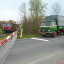 Bahnübergang Werlaburgdorf - Museumsbahn im Warnetal