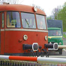 Bahnübergang Werlaburgdorf - Museumsbahn im Warnetal