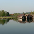 Schiffhütten am Kochelsee