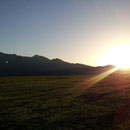 Sonnenuntergang am Eichsee