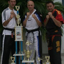die Kickboxer Jochen Paulfranz und Jürgen Schorn in USA