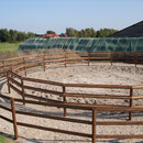 Roundpen mit Rundum-Lauf