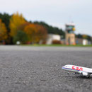 Flugplatz Weiden Latsch, erste Airbuslandung! (Foto: Žaneta Weidner)