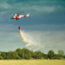 Feuerlöschdemonstration, Flugplatz Hradec Kralove (Foto: Žaneta Weidner)